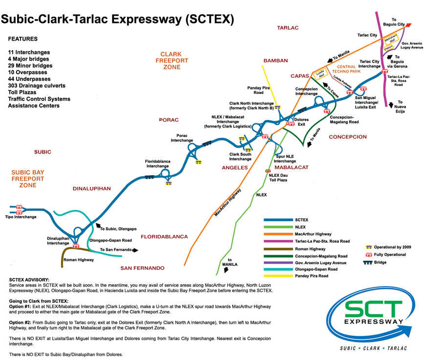 Map of SCTEx